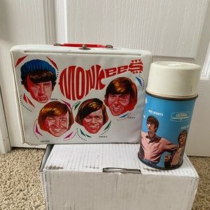 Vintage 1967 Monkees plastic lunch box